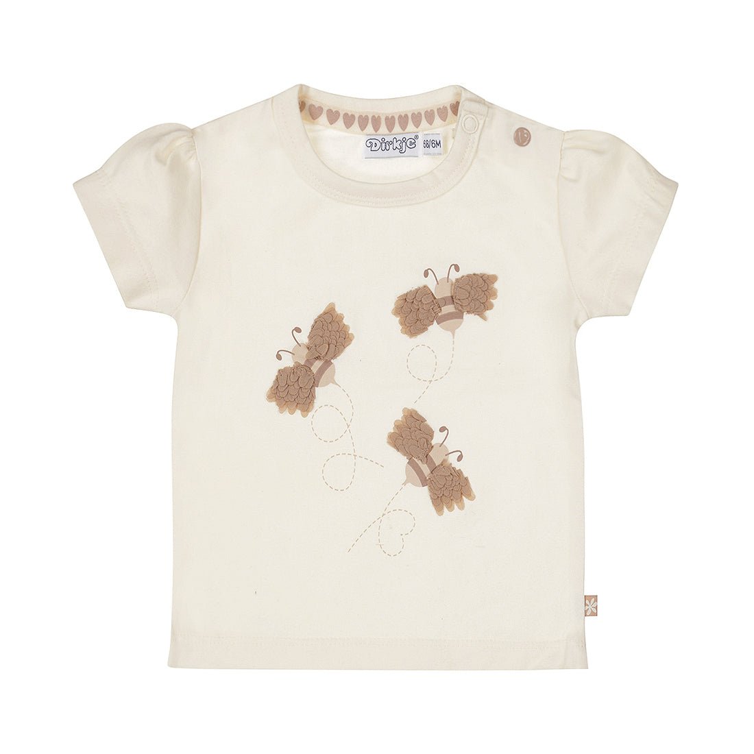 Playera con abejitas para niña - Kool KidsDIRKJEKool KidsP54400Playera con abejitas para niña2 AñosOff White